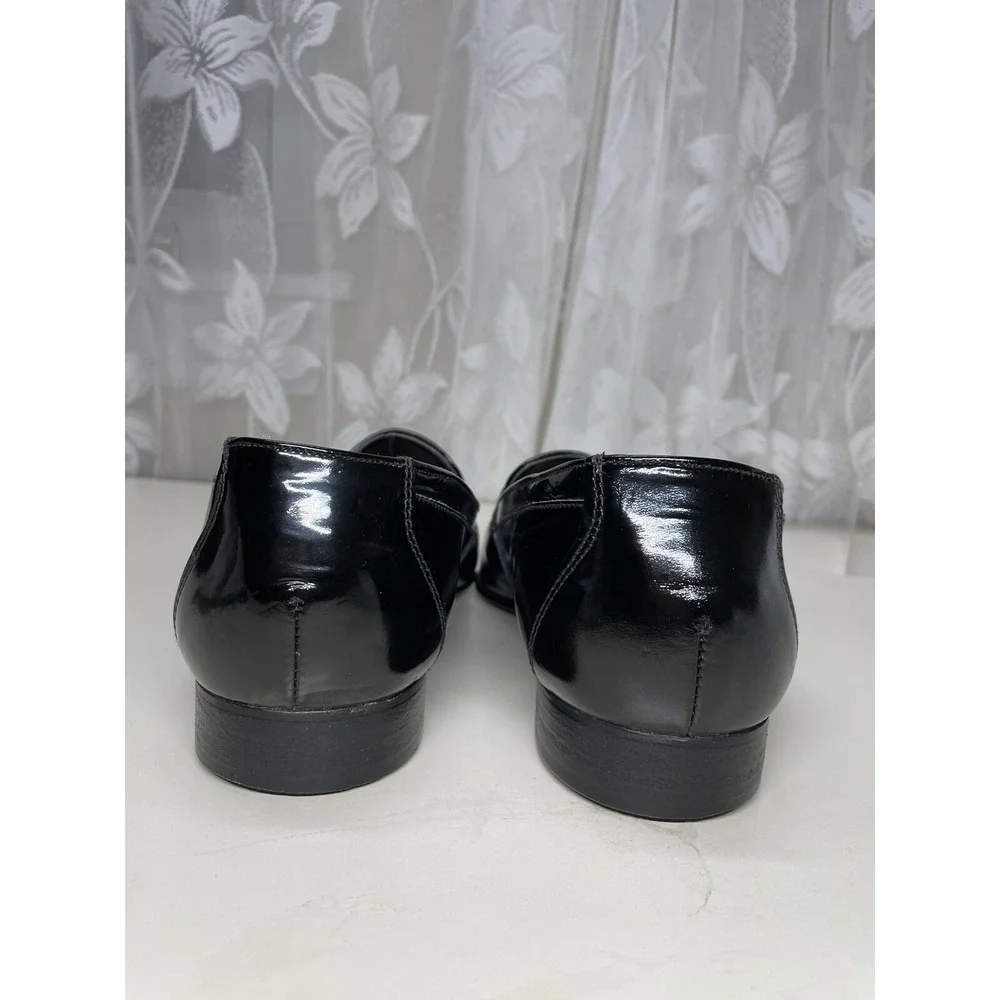 Rembrandt  Barratts Mens GIBBONS Dressy Shoes Sz 9 Black Patent Leather